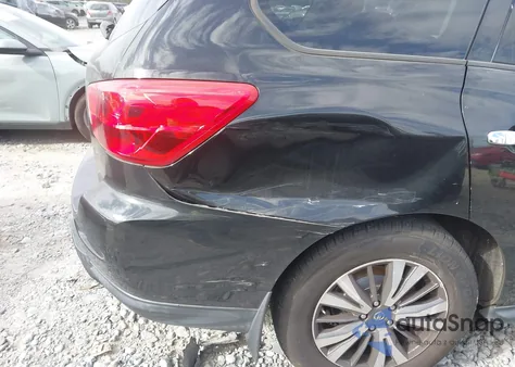 2018 Nissan Pathfinder S из США, поврежденный, VIN 5N1DR2MN0JC650726